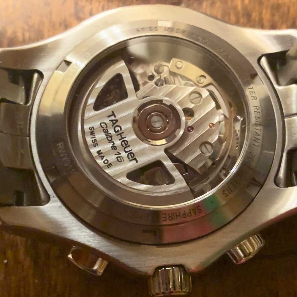TAG HEUER LINK CJF2110 CHRONO AUTO SWISS MADE - Picture 7 of 10